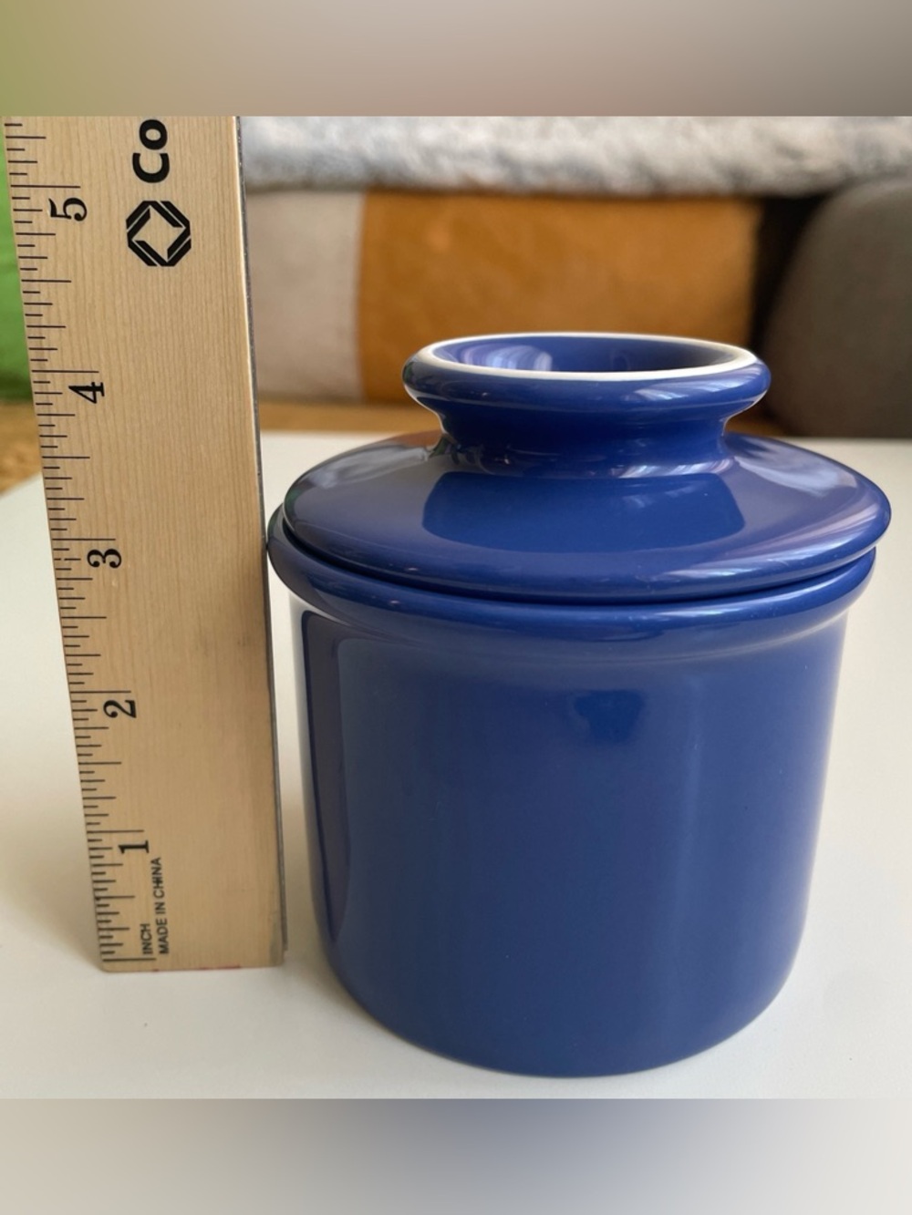 BUTTER BELL Crock Keeper Royal Blue - Picture 4 of 9